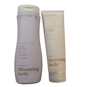 Attitude Natural Care Blooming Belly Shampoo & Conditioner Argan Oil MATERNITY